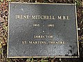Memorial to Irene Mitchell