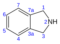 Strukturformel för isoindolin