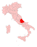 Italian Region Abruzzo (non correct borders).svg