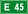 Italienische Verkehrszeichen - Europastraße 45.svg