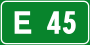 Italian traffic signs - strada europea 45.svg