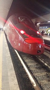 Italo Train in rome termini