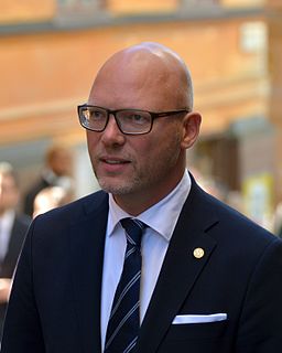 Jörgen Warborn Swedish politician