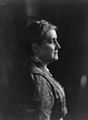 Die Kongressvorsitzende Jane Addams 1914