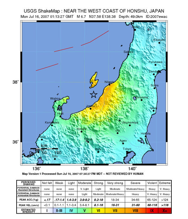 Trzęsienie ziemi u wybrzeży Chūetsu (2007)