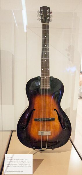 John Denver's first guitar.