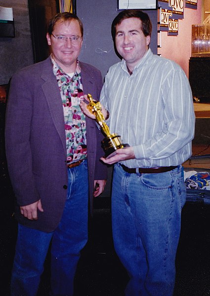 File:John Lasseter, Jim Breslin, 1996 (crop).jpg