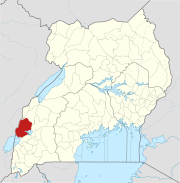 Kasese District in Uganda.svg
