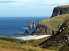 Stack Clò Kearvaig and Kearvaig beach