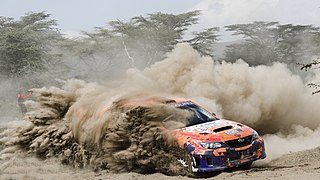 Safari Rally Annual rallying event held in Kenya