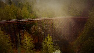 <span class="mw-page-title-main">Kinsol Trestle</span> Railway bridge on Vancouver Island, Canada