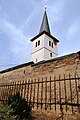 Remains of the former church fortifications