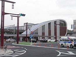 Bâtiment de la gare de la gare de Kizu.JPG