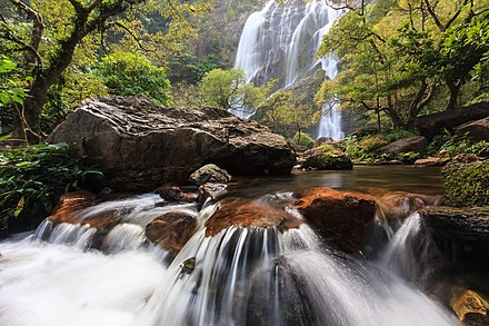 Khlong Lan Waterfall, Khlong Lan National Park, Kamphaeng Phet Province