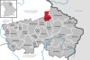 Lage der Gemeinde Konnersreuth im Landkreis Tirschenreuth