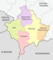 Districts and Municipalities of Kosovo