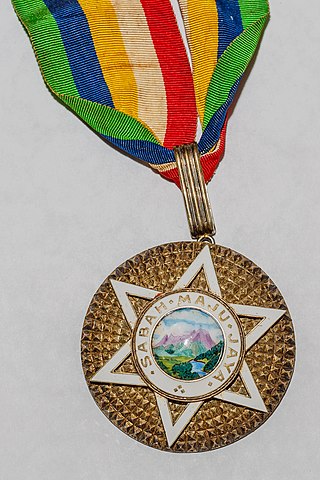 <span class="mw-page-title-main">Order of Kinabalu</span> Conferred by the Governor of Sabah