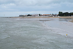 La plage de La Tranche-sur-Mer, Vendée,