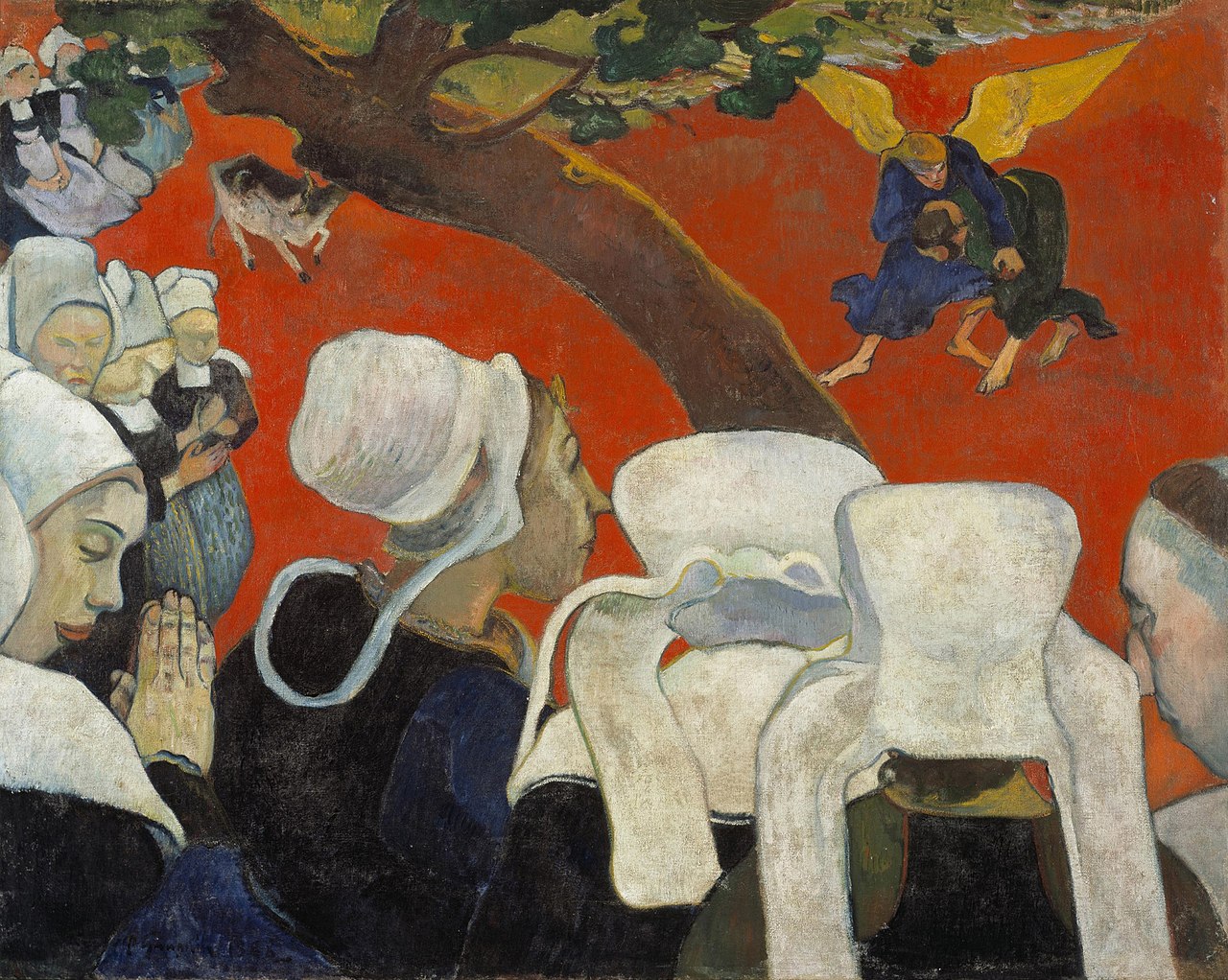 ファイル:La vision après le sermon (Paul Gauguin).jpg - Wikipedia