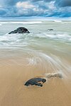 Baltic Sea waves at Põõsaspea peninsula