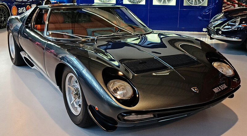 File:Lamborghini Miura P400SV Grey.jpg