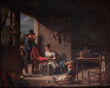 Martin Drolling (1752-1817) - Le Marchand forain (musée de la Chartreuse de Douai)