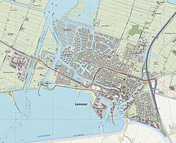 Karte Stadtplan Lemmer