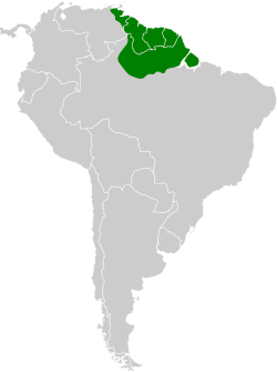 Distribución geográfica del trepatroncos listado.