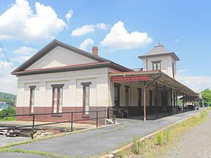 Stazione di giunzione di Lewistown Amtrak.jpg