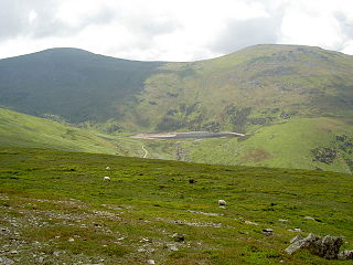 Foel-fras Mountain in Wales