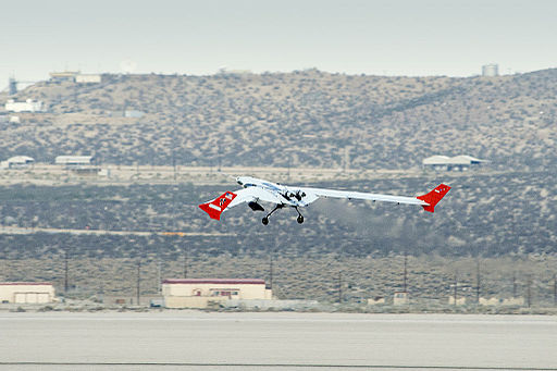 Lockheed Martin X-56A first takeoff
