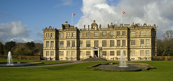 The façade of Longleat House