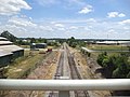 Looking WB from atop Georgia State Route 93 overpass