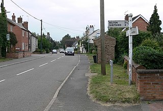 Long Whatton farm village in the United Kingdom