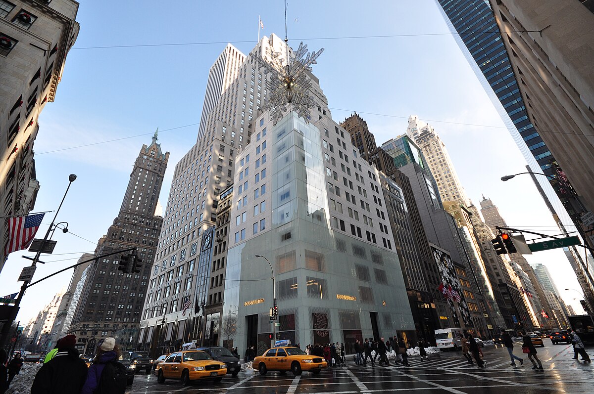 Louis Vuitton New York Saks Walt Whitman store, United States