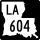 Indicatore della Louisiana Highway 604