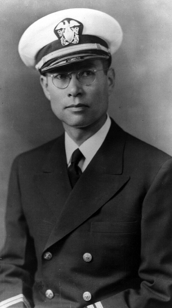 Lt Cmdr. Edward Swain Hope CEC was the most senior African American officer in the United States Navy during WWII.