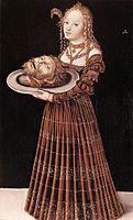 Lucas Cranach d. Ä. - Salome with the Head of St John the Baptist - WGA05724.jpg