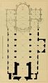 Grundriss der Abteikirche (Vincenz Statz, 1896)