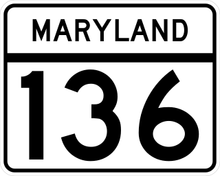 <span class="mw-page-title-main">Maryland Route 136</span> State highway in Harford County, Maryland, US