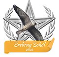 Odznaka Srebrnego Sokoła za sprawdzanie haseł zgłoszonych do wyróżnienia podczas Miesiąca Wyróżnionego Artykułu 2022 od Openbk (5 listopada 2022)