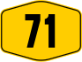 Federal Route 71 shield))