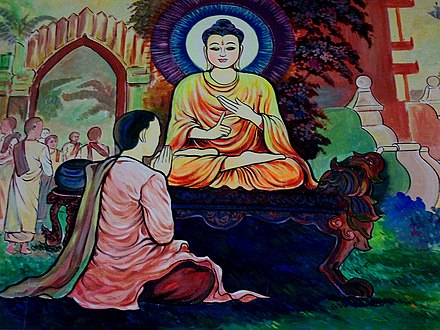 Mahāprajāpatī, a primeira bhikkuni e madrasta de Buda, ordena