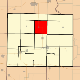 Placering af Bedford Township
