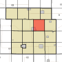 Thumbnail for File:Map highlighting Center Township, Calhoun County, Iowa.svg