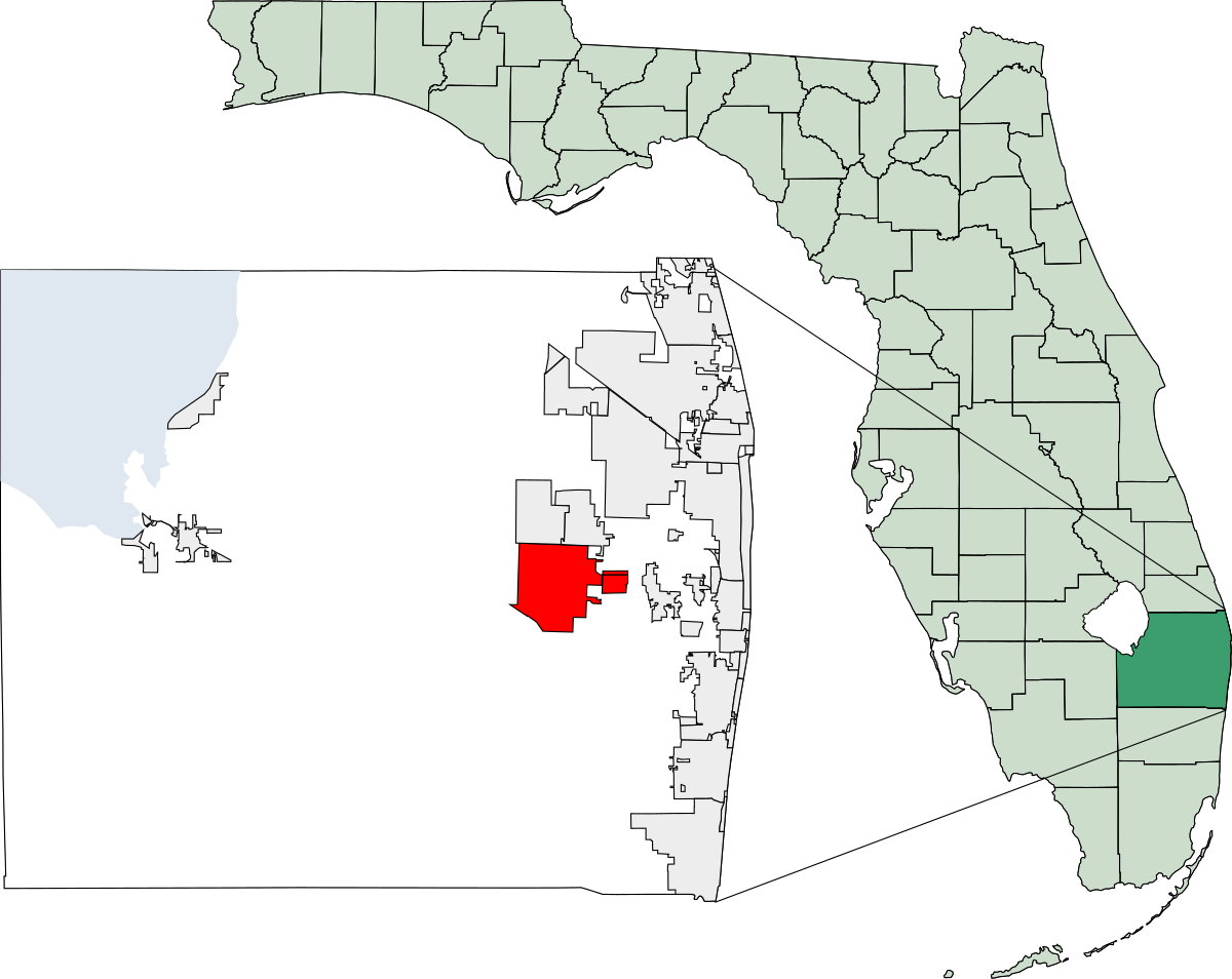 map of wellington florida Wellington Florida Wikipedia