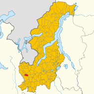 Oltrona (Provincia Novocomensis): situs