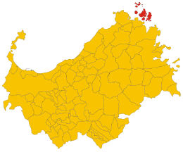 Ла-Маддалена - Карта