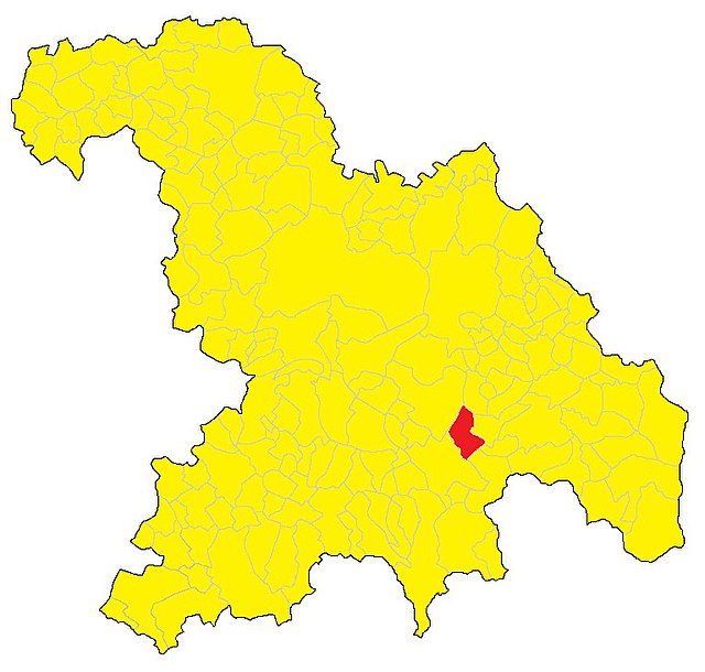 Poziția localității Serravalle Scrivia