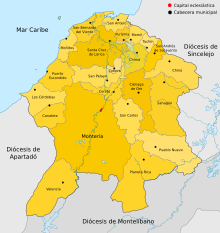 Mapa Diocesis de Monteria.svg